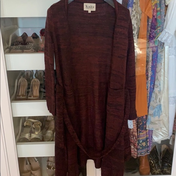 For love and lemons long cardigan sweater small - Picture 3 of 5